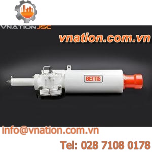 pneumatic valve actuator / Scotch yoke / double-acting / spring-return
