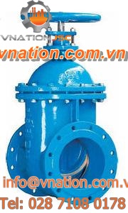 gate valve / handwheel / for water / monobloc