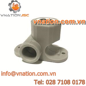 threaded fitting / cross / polypropylene
