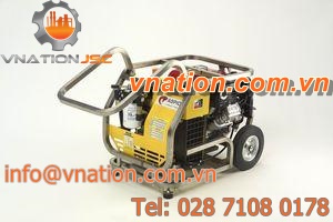 hydraulic power unit with combustion engine / compact