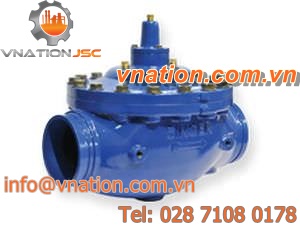 grooved fitting / T / for pipes / fire protection