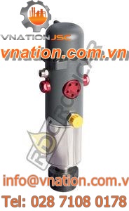 grease pump / pneumatic / piston / semi-submersible