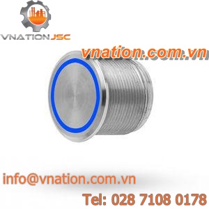 toggle switch / piezoelectric / single-pole / illuminated (blue)