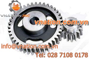 cylindrical gear / straight-toothed / hub