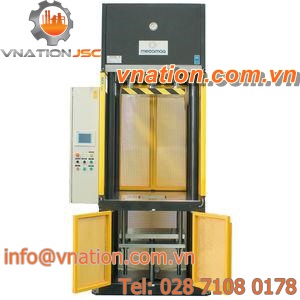 vertical injection molding machine / hydraulic / electric / two-platen