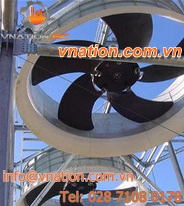 axial fan / cooling / with external rotor / industrial