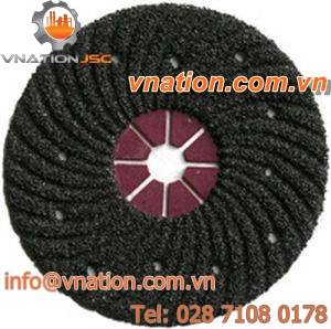 finishing abrasive disc / silicon carbide / for stone