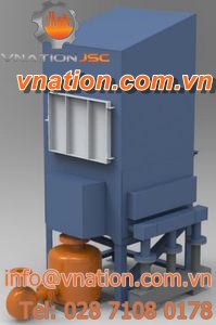 foundry sand cooler / air / fluidized bed