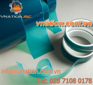double-sided adhesive tape / polyester / film / industrial