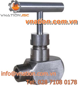needle valve / manual / shut-off / male-female