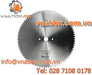 circular saw blade / TCT / for cellular aluminum