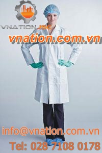 chemical protection lab coat / disposable / medical