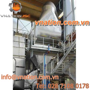 multicyclon separator / air / gas / industrial