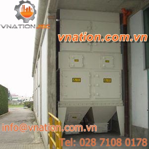 gas filter / compressed air / cartridge / high-capacity