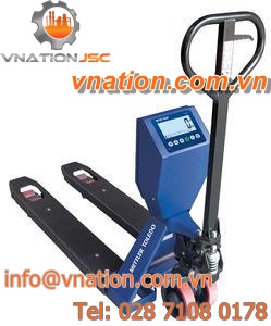 hand pallet truck / rugged / scale / handling