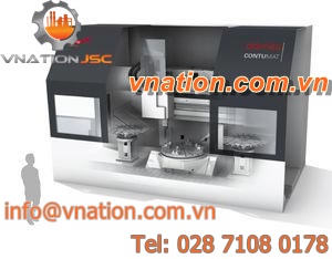 CNC lathe / vertical / 3-axis / rigid