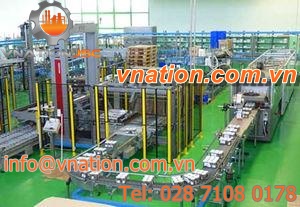 food product packaging line / automatic / for the food industry