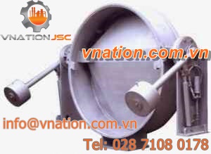flange check valve / for water / butterfly