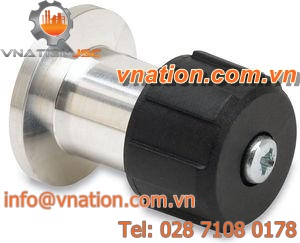 plunger valve / for air / flange / seat