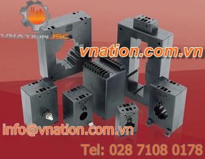 instrument transformer / current / cast resin / opening