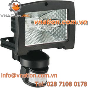 halogen floodlight / with motion sensor