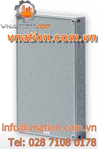 floor-standing enclosure / watertight / electronic equipment / in plastic