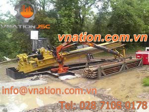 horizontal directional drilling rig / fixed / rotary / hydraulic