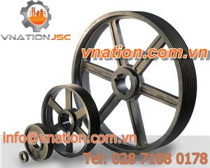 V-belt pulley / with taper bushing