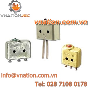 2-pole switch / single-pole / stainless steel / high-temperature