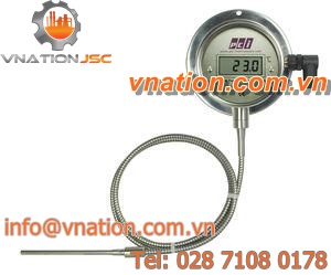 digital thermometer / Pt100 / insertion / 4-20 mA