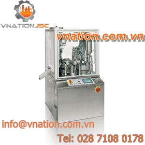 capsule filler / rotary / volumetric / for pellets