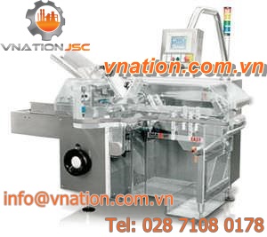 horizontal cartoner / automatic / intermittent-motion / hand load