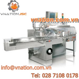 horizontal cartoner / computer-controlled / continuous-motion / for the pharmaceutical industry