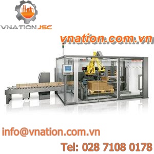 articulated palletizer / case / high-speed / modular