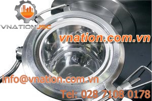 butterfly valve / electrically-actuated / for bulk materials / for granulates