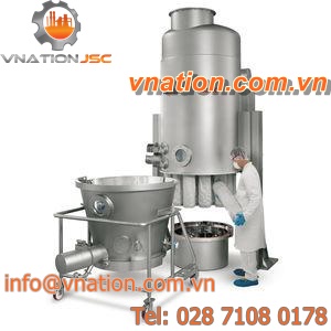 fluidized bed dryer / granulator / batch