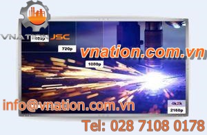 LCD screen / 3840 x 2160 / dust-proof / industrial