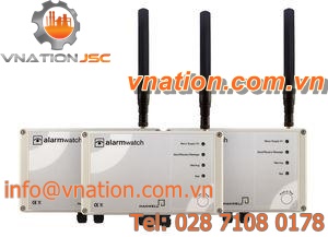 condition monitoring system / remote / alarm / for temperature sensors