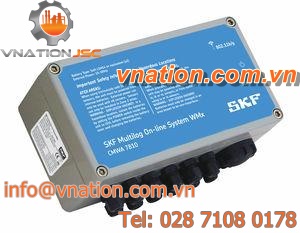 condition monitoring system / wireless / data acquisition / alarm