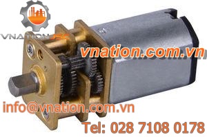 DC electric gearmotor / coaxial / spur / door