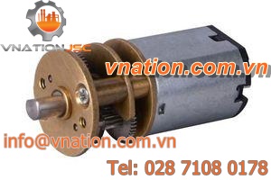 DC electric gearmotor / coaxial / spur / instrument