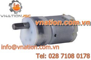 DC electric gearmotor / parallel-shaft / spur / instrument
