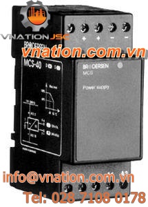 AC/DC power supply / regulated / plug-in / DIN rail