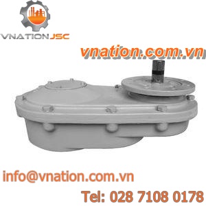 rotary actuator / with flange / spur gear / stainless steel