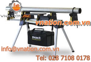 steel workbench / mobile / monobloc / for pipe cutting