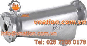 air separator / for gas / for gas stations / for carbon steel