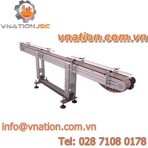 chain conveyor / horizontal / transport