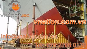boat self-propelled trailer / more than 6 axles