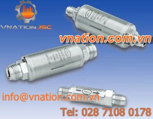 gas filter / cartridge / high-flow / compact