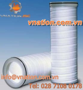 liquid filter / cartridge / high-flow / pleated